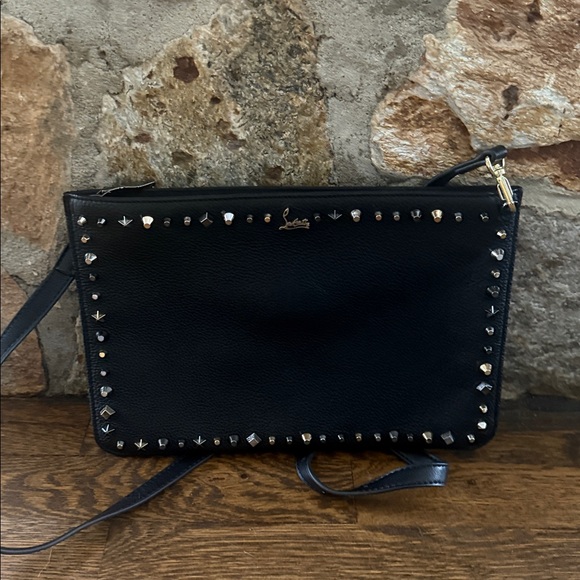 Christian Louboutin Handbags - Christian Louboutin Shoulder Bag Black Leather